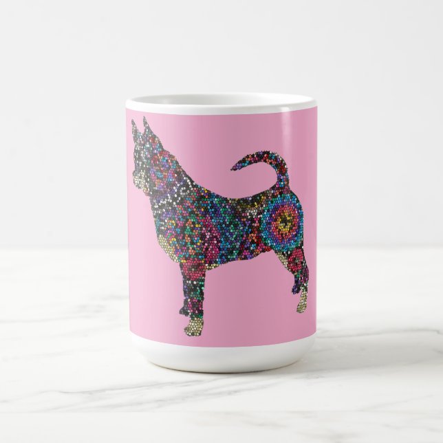 Tasse pour les amoureux des Chihuahua (Centre)