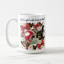 tasse pour les fans de football féminin