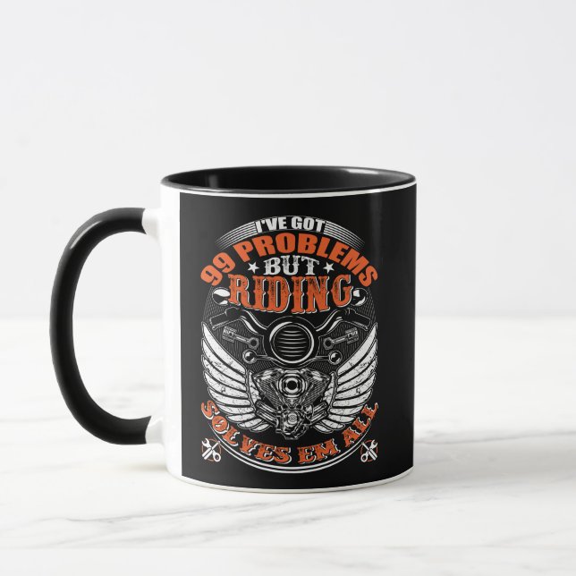 Tasse pour les passionnés de moto (Gauche)