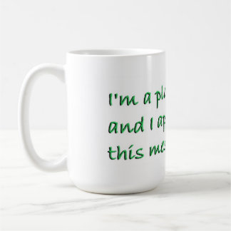 Tasse pour passionné de plantes