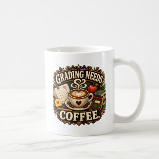Tasse pour professeur de café pour la correction