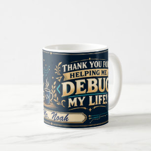 Tasse pour professeur d'informatique, cadeau pour