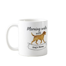 Tasse pour promenades matinales personnalisées ave