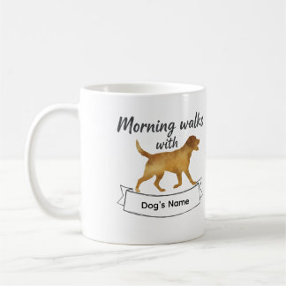 Tasse pour promenades matinales personnalisées ave