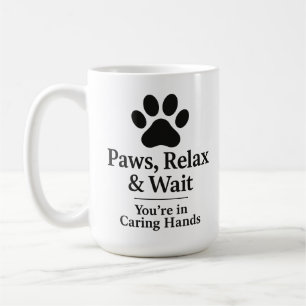 Tasse pour salle d'attente vétérinaire