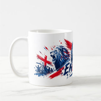 Tasse pour supporter de football des Trois Lions d