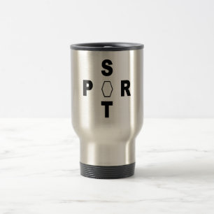Tasse pour tour acier inoxydable SPORT