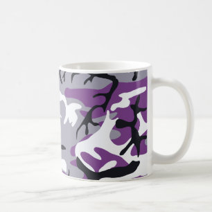 Tasse pourpre de camouflage