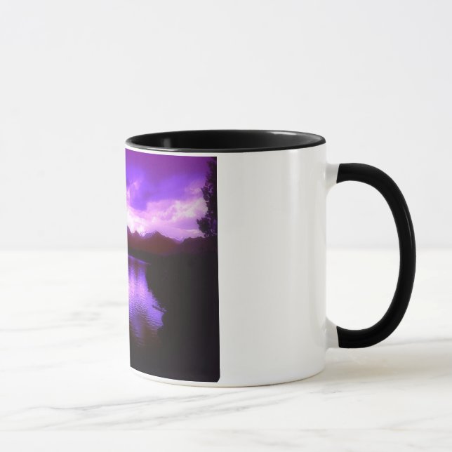 Tasse pourpre de cieux (Droite)