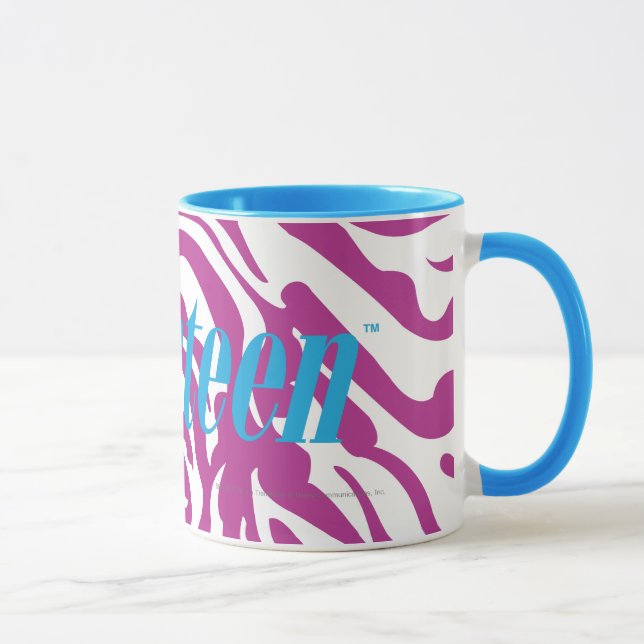 Tasse Pourpre de zèbre (Droite)