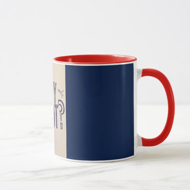 Tasse "Pourquoi nouez ? " (Droite)