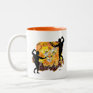 Tasse: Power innerhalb Zweifarbige Tasse