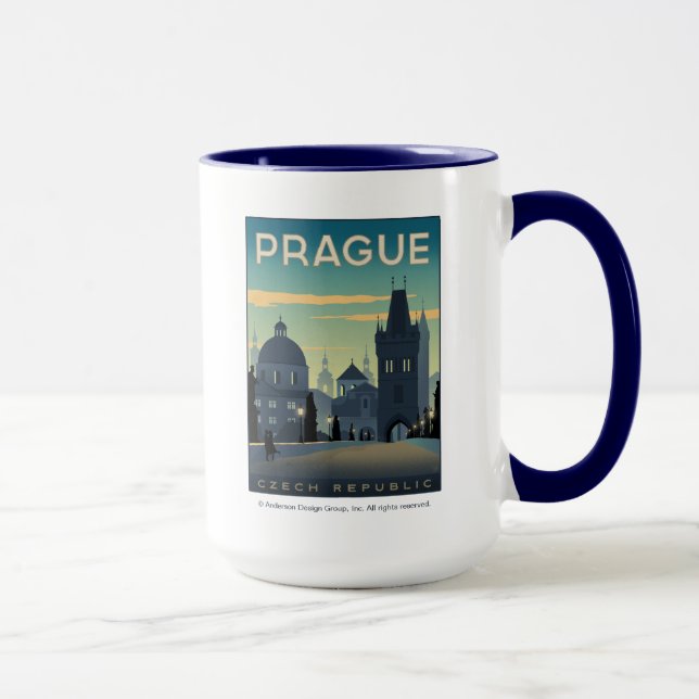 Tasse Prague, République tchèque (Droite)
