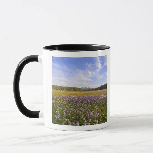 Tasse Pré des fleurs sauvages du pentige dans les 2 (Gauche)