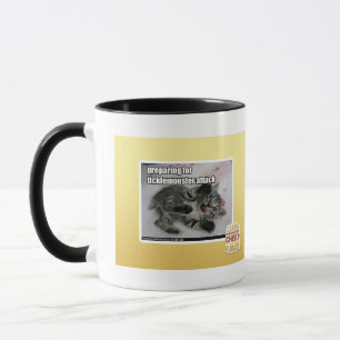 Tasse Préparation à l'attaque de Ticklemonster