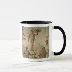 Tasse Préparations pour un banquet, fragment de marbre,