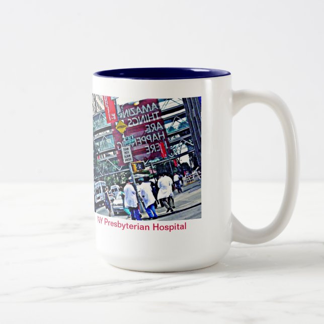 Tasse presbytérienne 2 d'hôpital de NY (Droit)