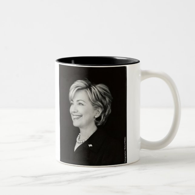Tasse présidentielle de portrait de Hillary (Droit)