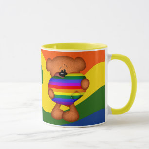 Tasse Pride Coeur Teddy Ours