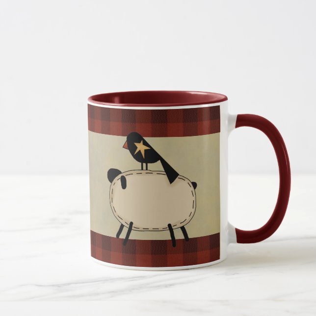 tasse primitive de moutons (Droite)