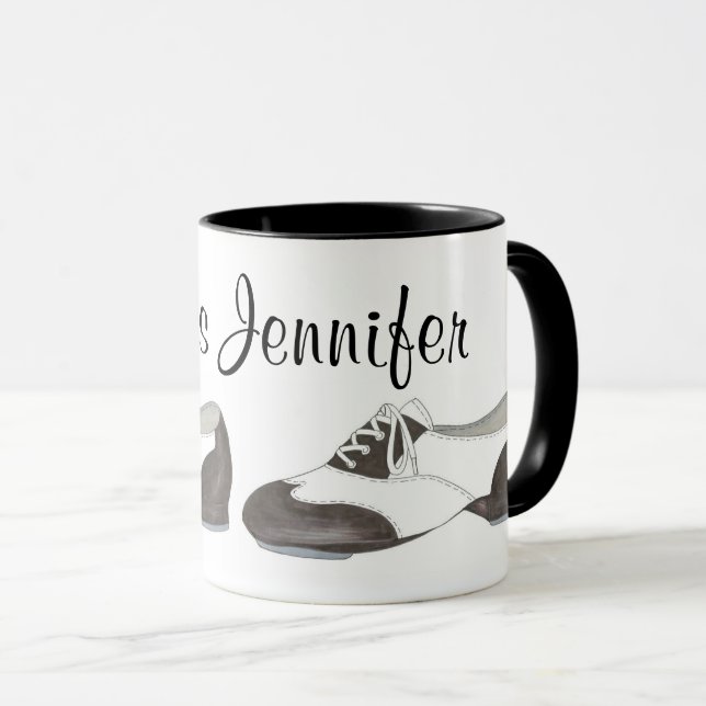Tasse Professeur de danse de chaussure Oxford Tap Tapper (Devant droit)