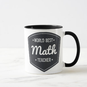 Tasse Professeur de maths drôle - le meilleur professeur