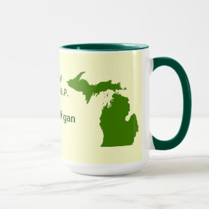 Tasse Profitez du U.P. Michigan avec Da Yoopers