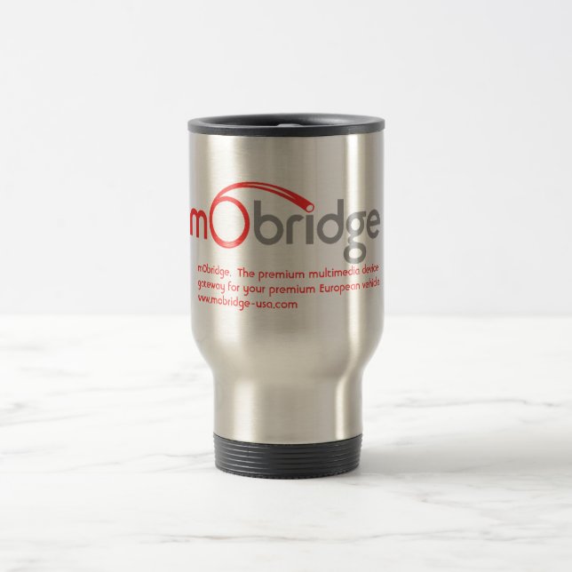 tasse promotionnelle de voyage de mObridge (Centre)