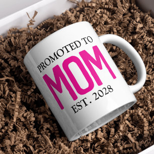 Tasse Promue Maman, Cadeau Personnalisé pour Baby