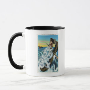 Tasse Promulgation de la légende du canot blanc