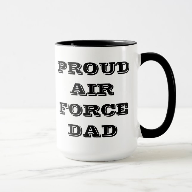 Tasse Proud Air Force Vater (Rechts)