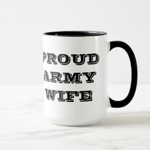 Tasse Proud Army Ehefrau