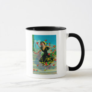 Tasse Publicité de festival de Portola (danseur)