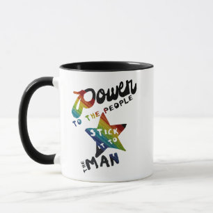 Tasse Puissance aux personnes (rétro correction