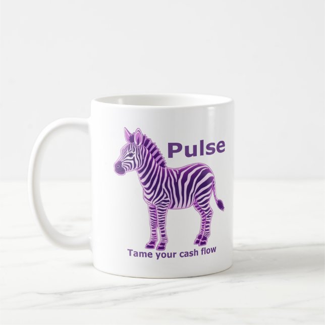 Tasse Pulse Zebra (Gauche)