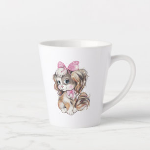 Tasse Puppy Latte