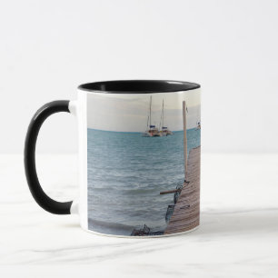 Tasse Quai et casiers à homards