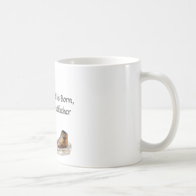 Tasse Quand un enfant est né, est ainsi un grand-père (Droite)