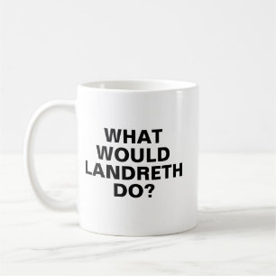 Tasse Que ferait Landreth, Tasse Garry Landreth, P