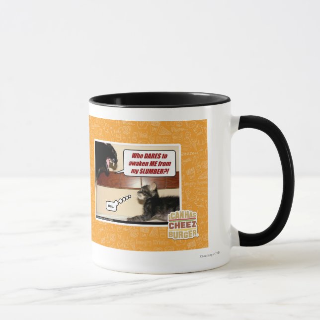 Tasse Qui ose me réveille ? (Droite)