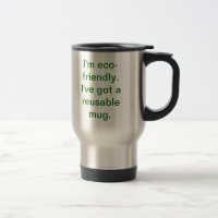 Tasse qui respecte l'environnement