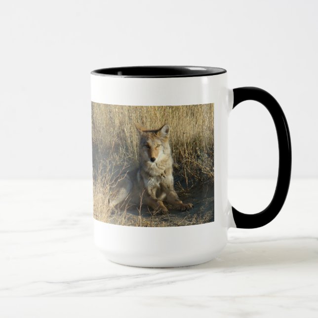 Tasse R15 Coyote Couché (Droite)