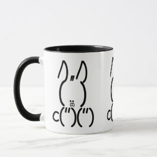 Tasse Rabbit ASCII