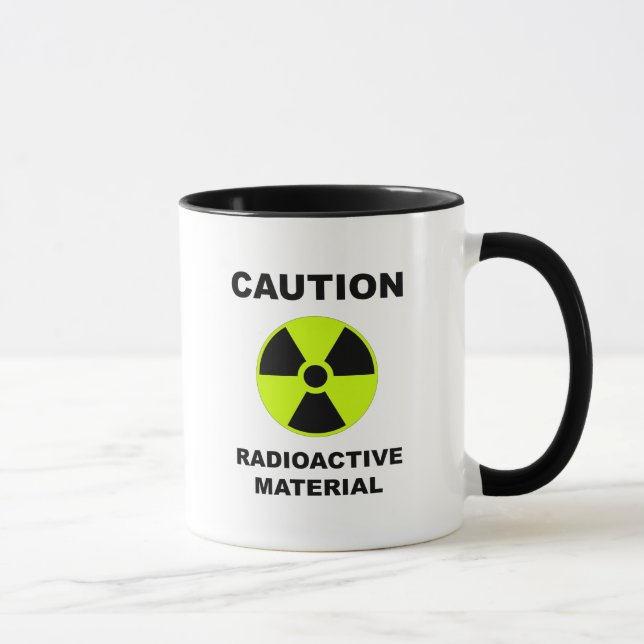 Tasse radioaktiver Stoffe (Rechts)