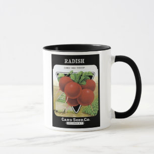Tasse Radish Early Red Turnip Card Seed Co