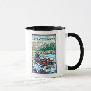 Tasse Rafting en eau blanche - West Yellowstone, Montana
