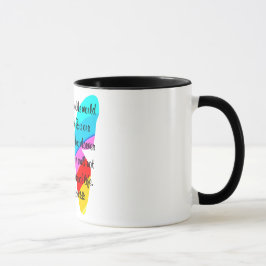 TASSE RAINBOW BOTTERFLY JOHN 3:16 DESIGN
