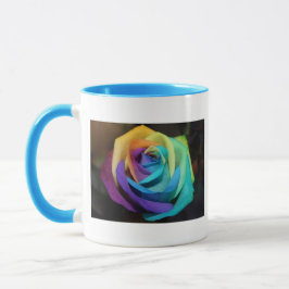 Tasse Rainbow Rose Blossoms Park Party Douche Love Art