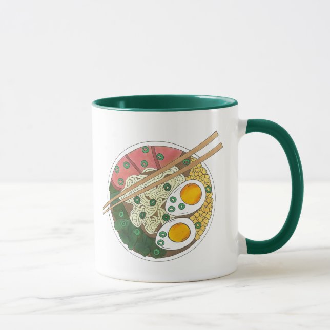 Tasse Ramen Noodles Bowl Restauration Japonaise Foin (Droite)