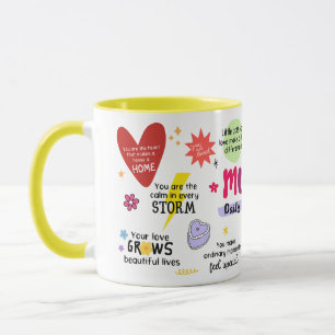 Tasse Rappel Quotidien pour Maman